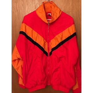 Vintage‎ The Body Co. Nylon Parachute Bomber Jacket Women's Size Medium